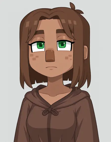 Villager Girl (Minecraft) - IL