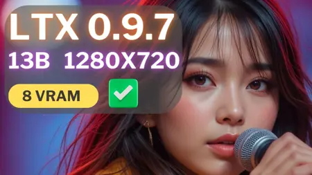 LTX video 0.9.7  13B
