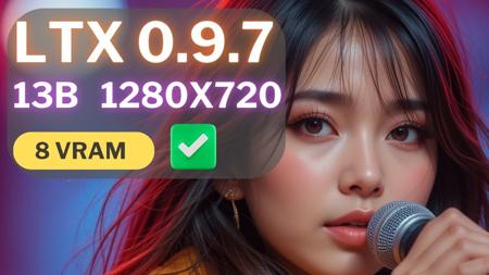 LTX video 0.9.7  13B v1.0