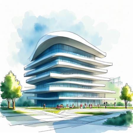 Architectural Watercolor Pencil Style v1.0