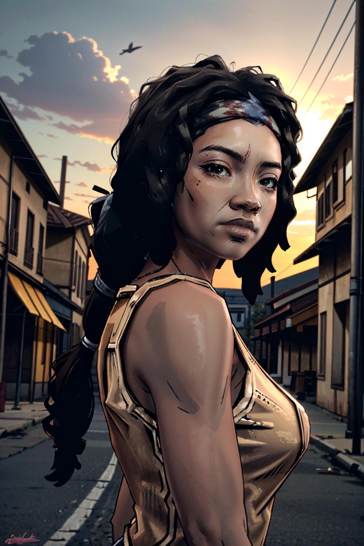 Michonne from The Walking Dead: Michonne - v1.0 | Stable Diffusion LoRA ...