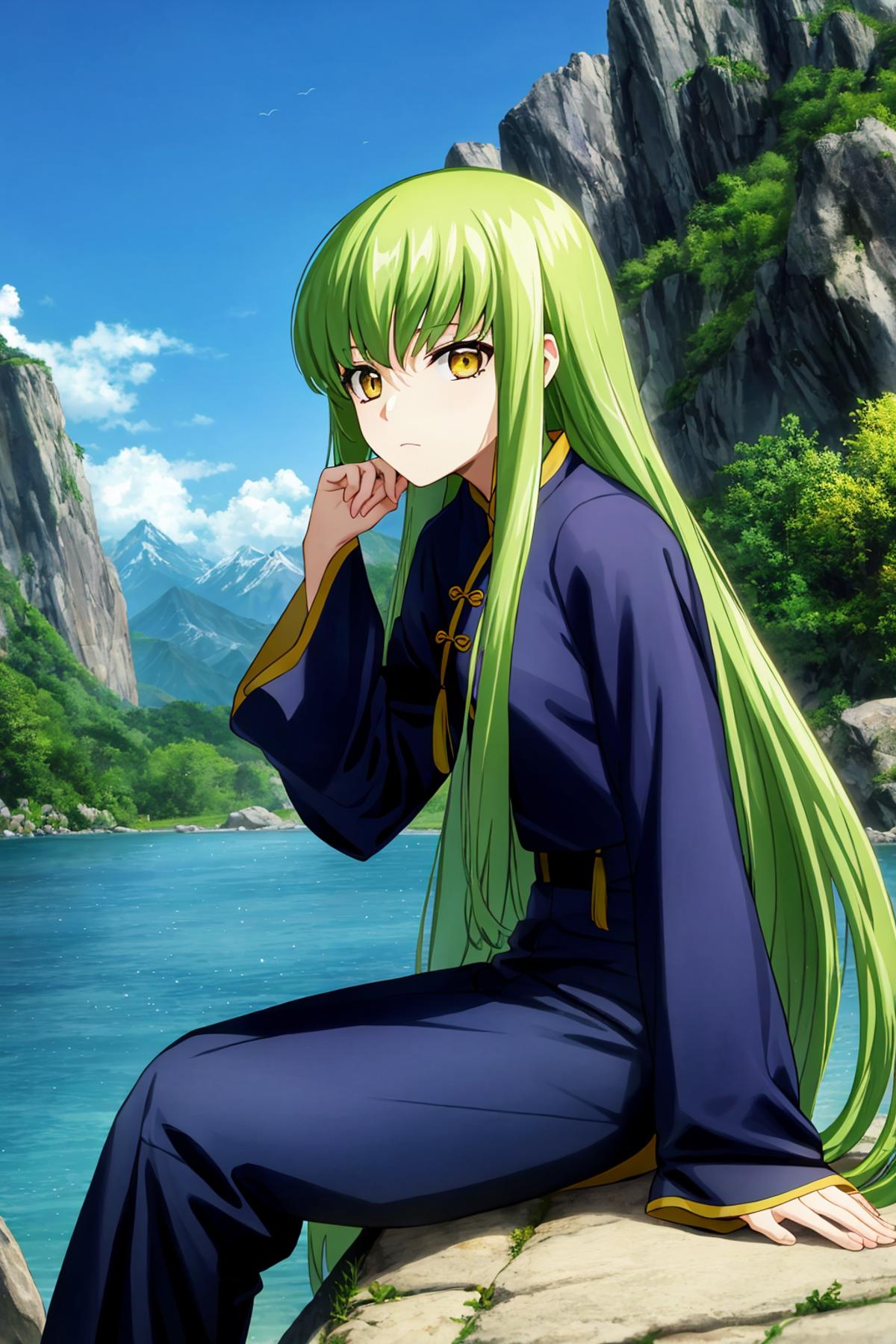 C.C. - Code Geass [Commission] image by SysDeep