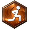 Bronze Poses Badge