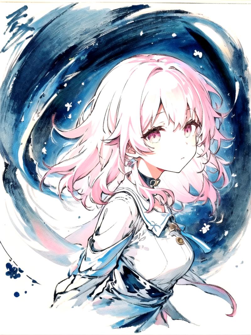March 7th (Honkai: Star Rail) Anime + Realistic LoRA image by un1xx