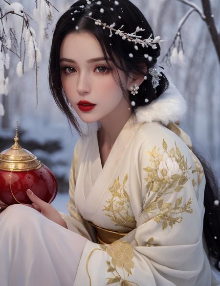 snowing snow