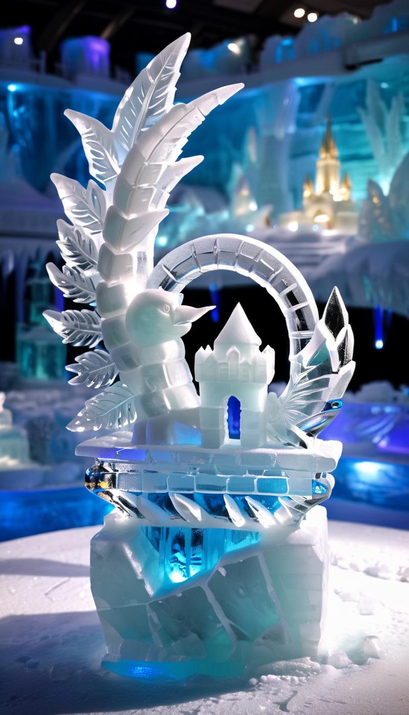 Ice Sculpture LoRA XL image by Hevok