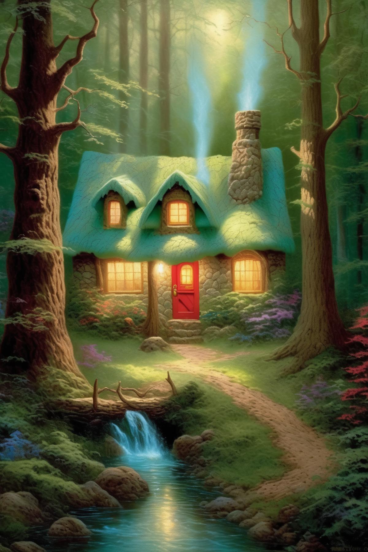 Thomas Kinkade Style image by Kappa_Neuro