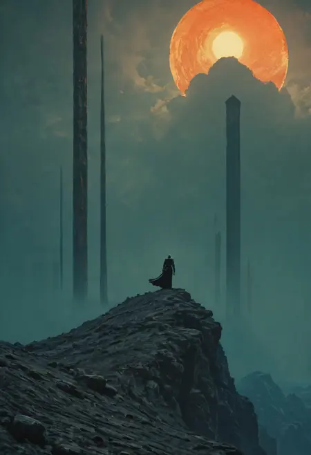 artistic dark style, intricate details