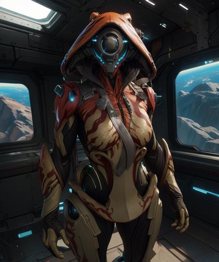 Ivara,helmet,armor,
standing,
solo,space cabin,indoors,science fiction,
(insanely detailed, masterpiece, best quality),<lora:Ivara-10WFv8:0.7>,