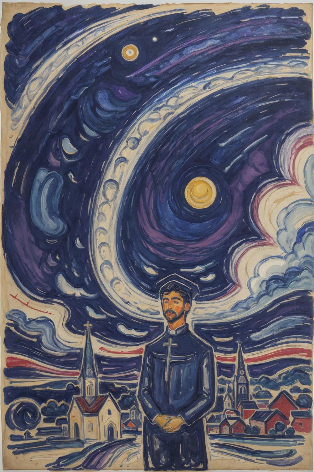 Edward Munch Style image by ChaosOrchestrator