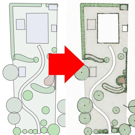 Joschek's Landscape Architecture Site Plan SDXL site plan sdxl
