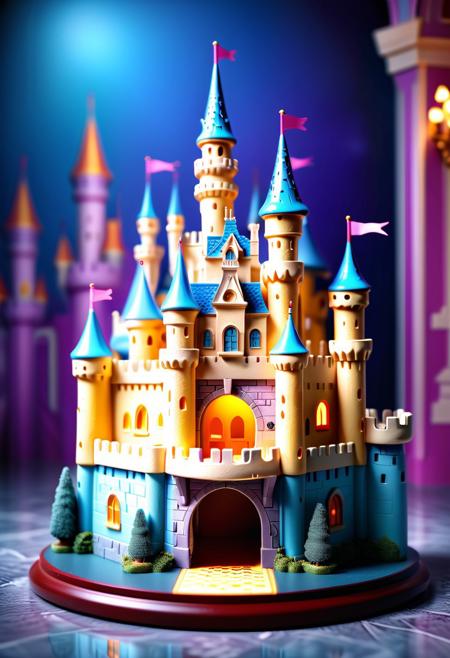 A  Princesses magic castle chees diorama Luxury style life background, close-up shot,  high budgeted Advertising poster of high quality and detail,.