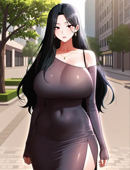 Webtoon Character) Cha Seon-Young / 차선영 (I Have To Sleep With A Stranger? / 모르는 여자랑 하라고요?)