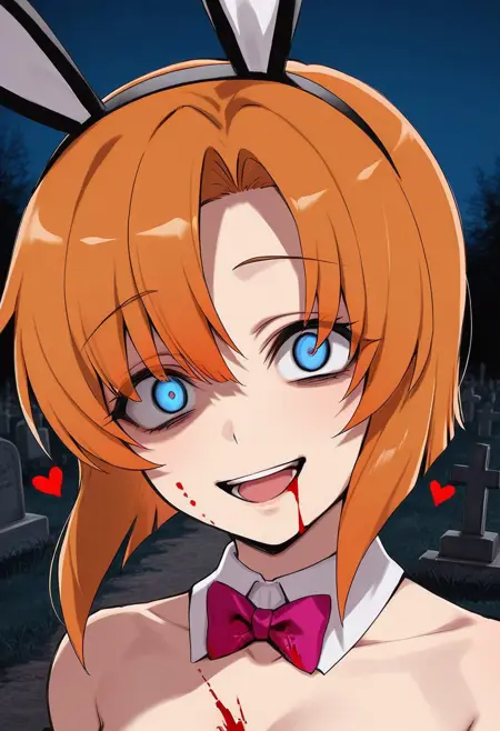 Tragic Bunny Rena Ryuuguu - Higurashi [Illustrious]