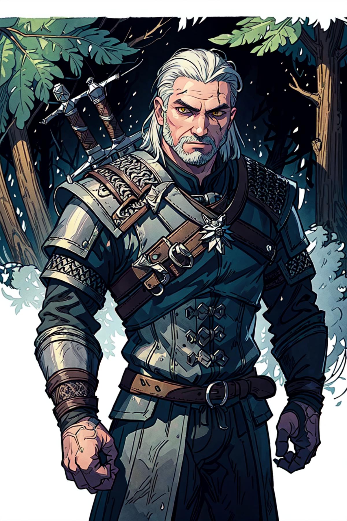 Geralt of Rivia  |  The Witcher 3 : Wild Hunt image by Kayako