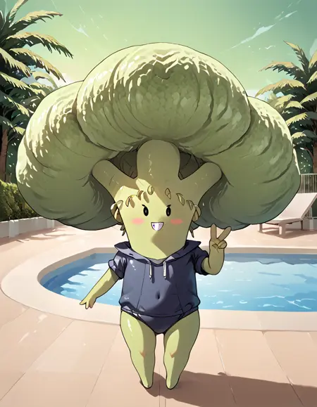 Broccoli Girl (Kraken Academy)