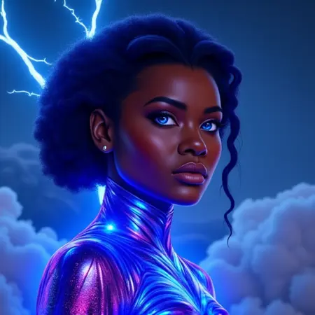 The Lightning Goddess Series: A Mesmerizing Journey into Celestial Power ⚡🌌✨