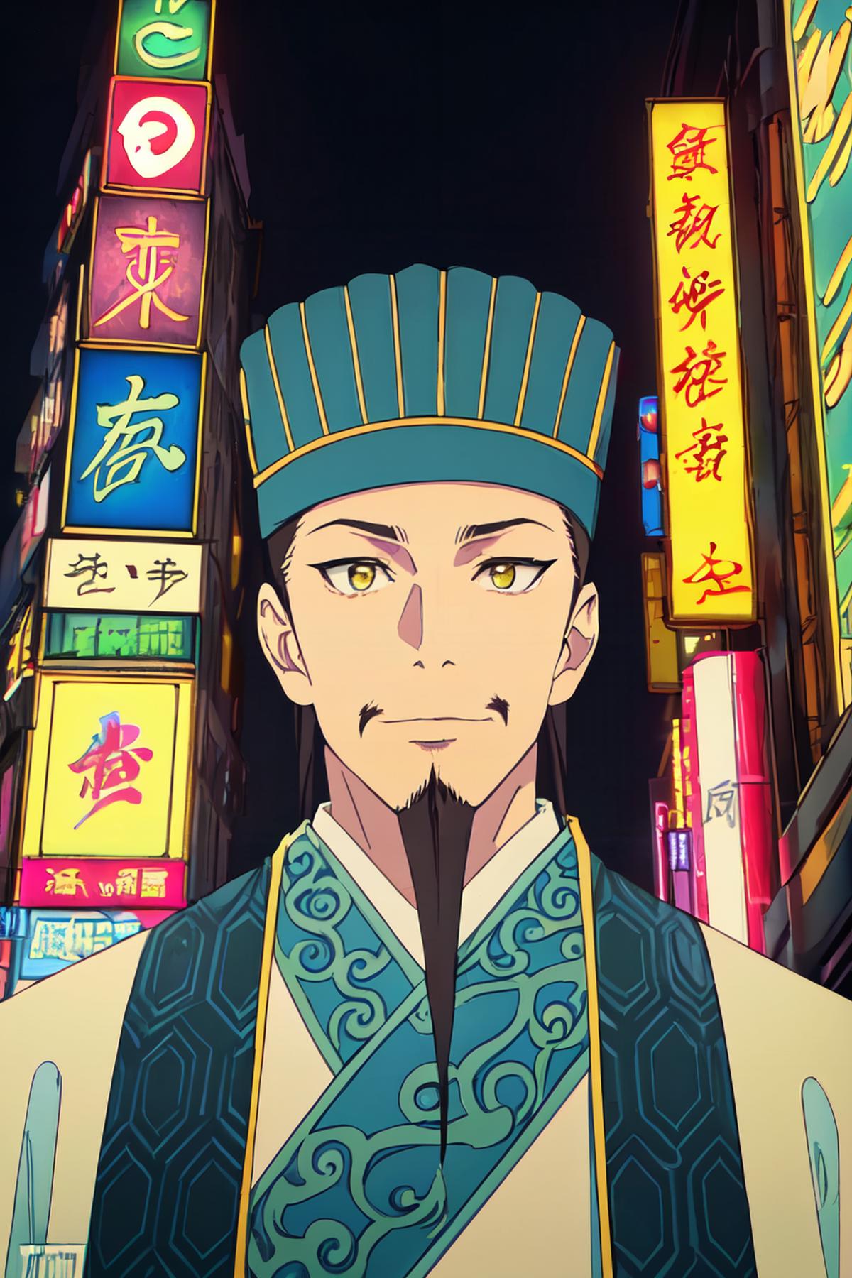 Zhuge Liang - Paripi Kōmei image by kokurine