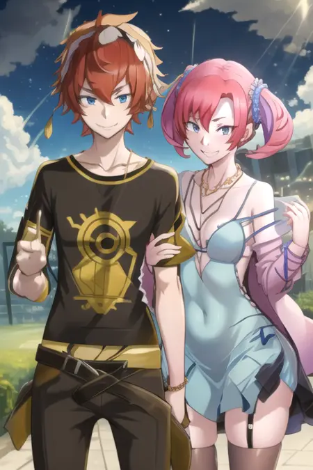 Takumi Aiba x Nokia Shiramine (Digimon)