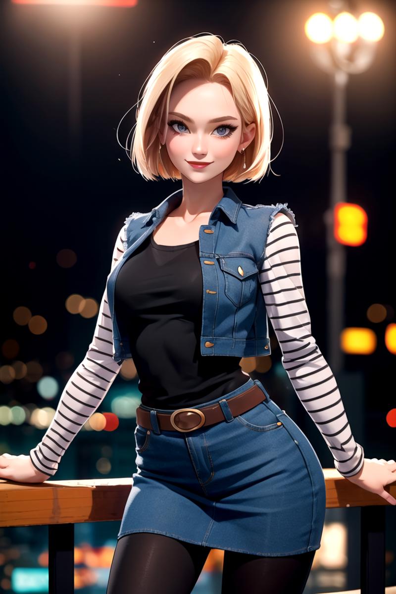 Android 18 (Dragon Ball) image by CitronLegacy