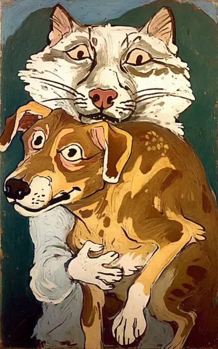 Artist Style Lora - Jean Dubuffet