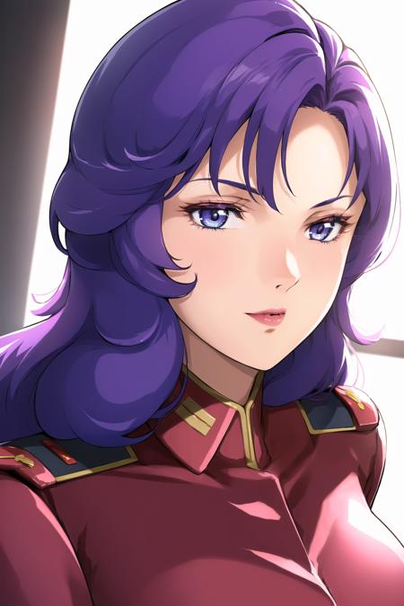 (Night:1.7), Japan, Tokyo, CityView, Before Window,
Standing at attention,
red uniform,pink military uniform,
<lora:Rosamia_Badam_Z_Gundam-KK77-V1:0.7>,
purple hair ,blue eyes,lipstick, long hair,
1 girl, 24yo,mature female,Beautiful Finger,Beautiful long legs,Beautiful body,Beautiful Nose,Beautiful character design, perfect eyes, perfect face,
looking at viewer, in the center of the image,(Upper_body),(close-Up),(Focus on her face),
NSFW,official art,extremely detailed CG unity 8k wallpaper, perfect lighting,Colorful, Bright_Front_face_Lighting,
(masterpiece:1.0),(best_quality:1.0), ultra high res,4K,ultra-detailed,
photography, 8K, HDR, highres, absurdres:1.2, Kodak portra 400, film grain, blurry background, bokeh:1.2, lens flare, (vibrant_color:1.2)
(Beautiful,large_Breasts:1.4), (beautiful_face:1.5),(narrow_waist),