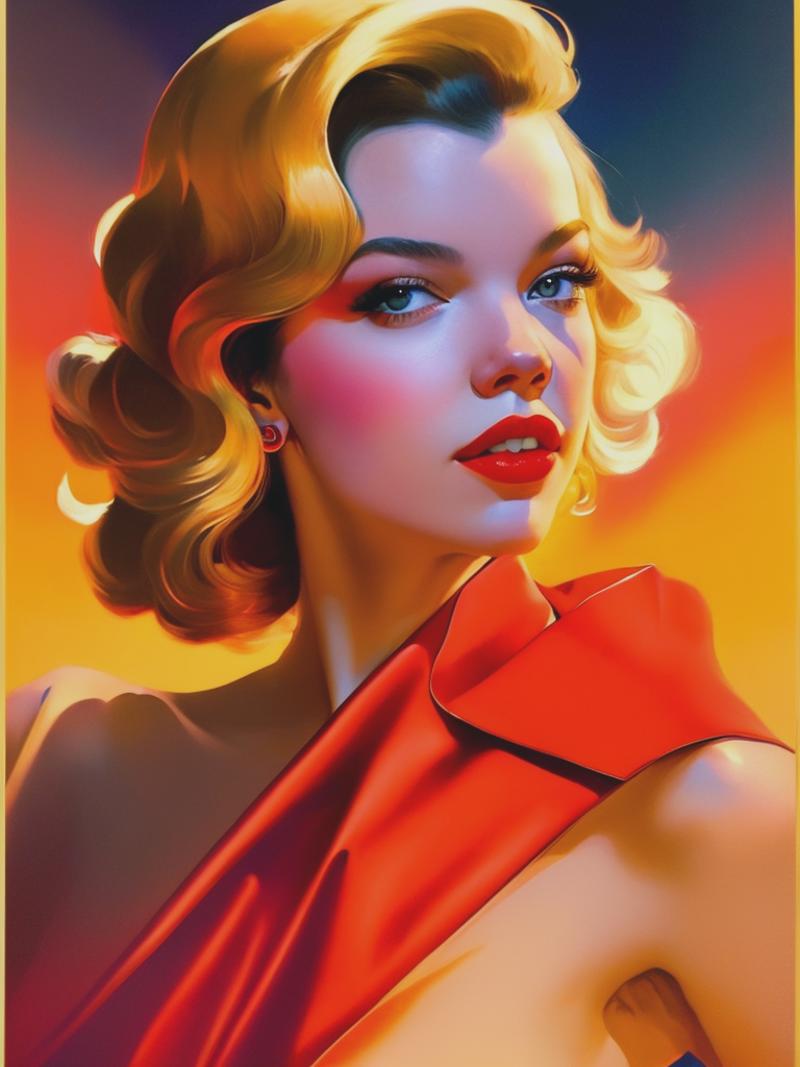 Rolf Armstrong Style image by Kappa_Neuro