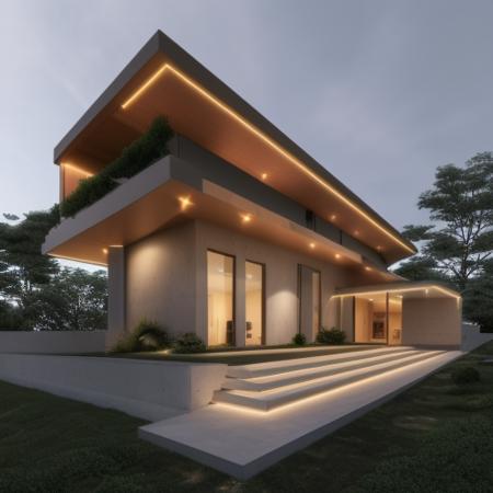 gdmext luxury modern house