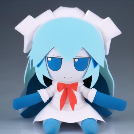 cirno fumo wearing a suit