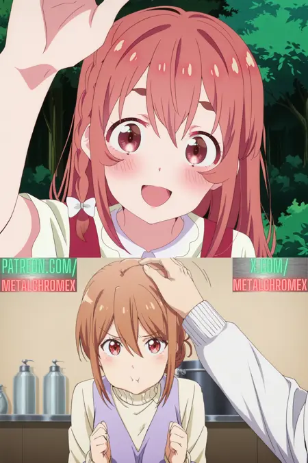 POV Headpat Helper (Incoming headpat and headpatting another)