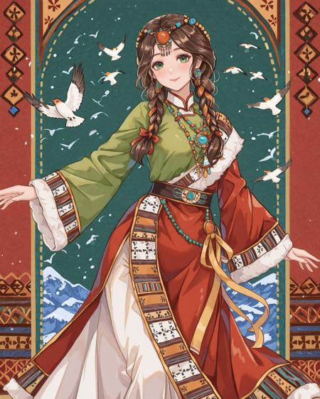 TibetanFashion - Traditional Tibetan Clothing v1.0 Illustrious