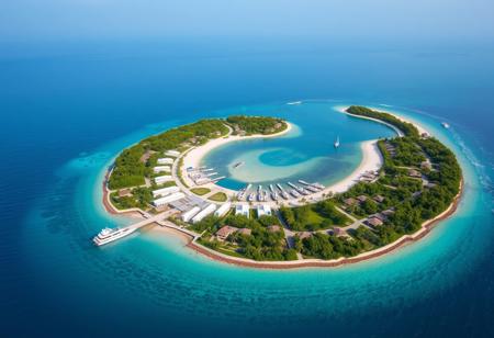 The name of this island is "Silver Moon Island". The island is very large, about 2 kilometers long, surrounded by the sea. The shape of the island is like a crescent moon, with a dock and several ships. It has established a series of luxurious clubs, golf courses, resorts, etc
High end facilities, coupled with extensive promotion in national tourism magazines
Legend has it that it has become a famous seaside resort.
And with the wedding scheduled to be held there, it's even more exciting
It has attracted the attention of many people. At that time, countless newspapers across the country
The rush to report on the wedding can be said to have been overwhelming.