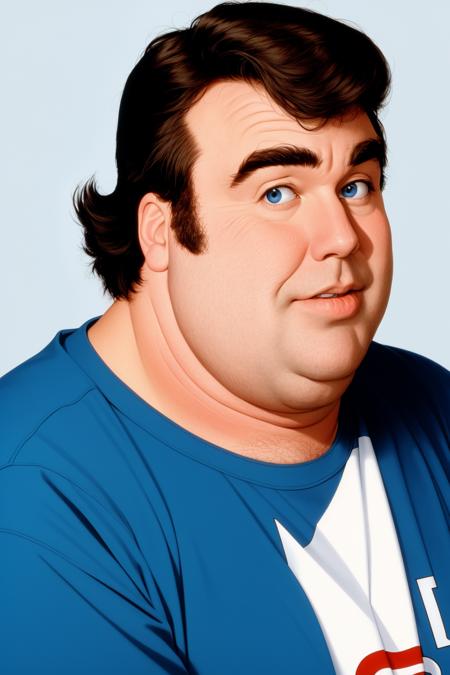 John Candy, Simple background ,<lyco:JohnCandy-V1-000020:1.0>