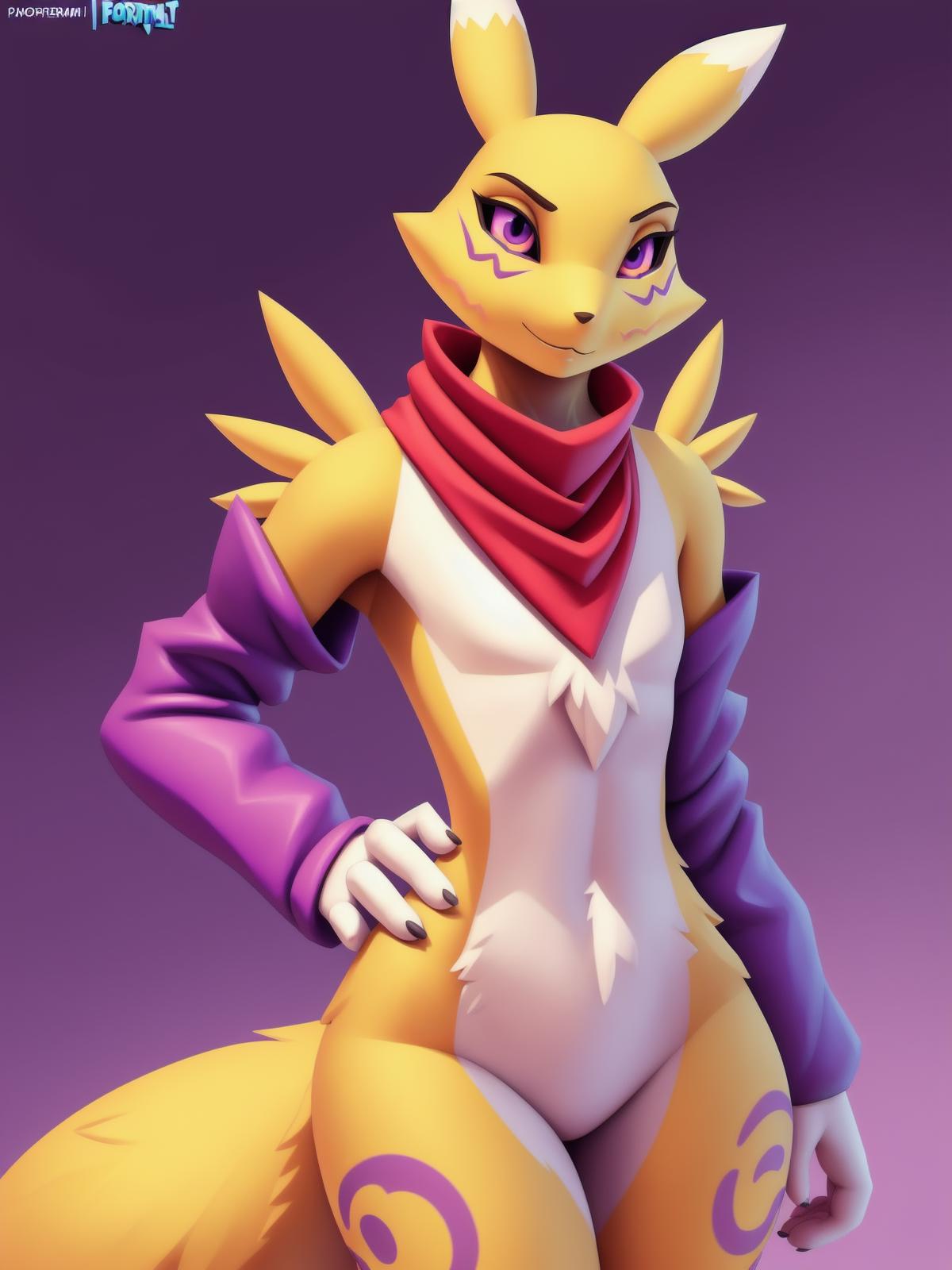 Renamon / Digimon image by rascal_jackal
