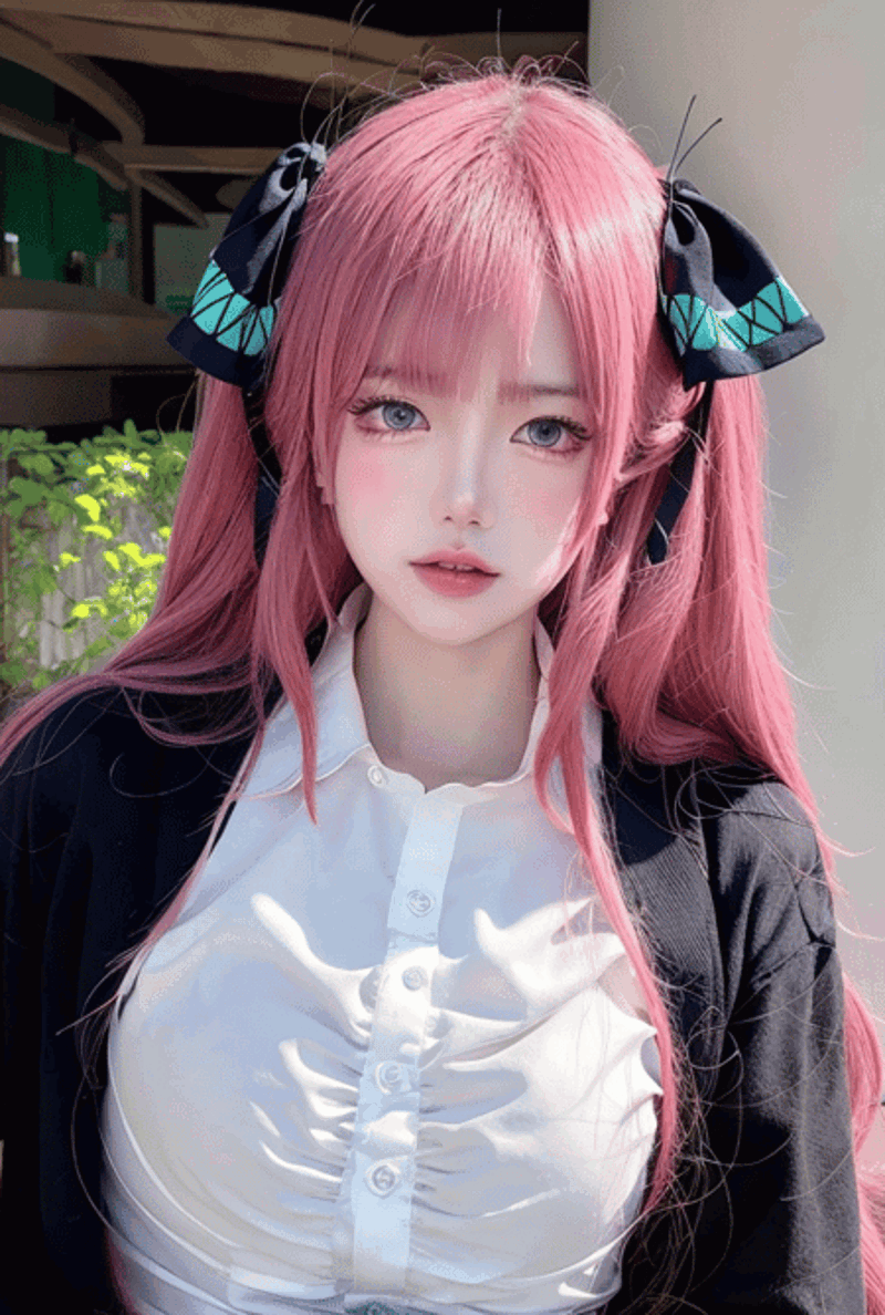 Nakano Nino in The Quintessential Quintuplets | Realistic LORA image by jappww