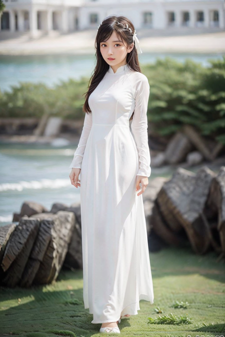 Ao Dai - Vietnamese Long Dress - v1.0 - Review by andylehere