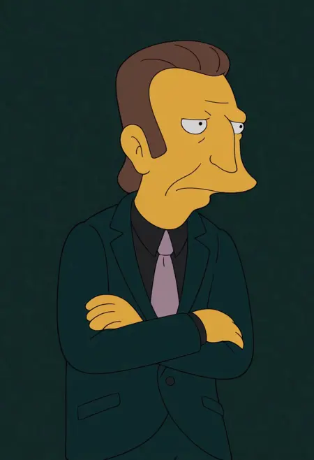 Max Legs Legman (The Simpsons)