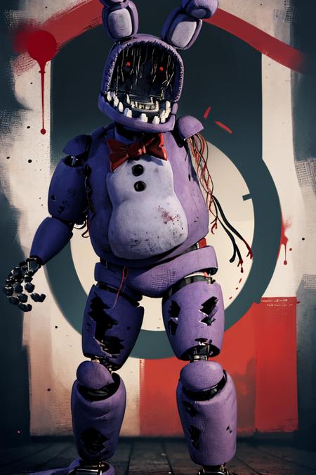 Withered Bonnie FNAF / Five Nights at Freddy's - v1.0, Stable Diffusion  LoRA