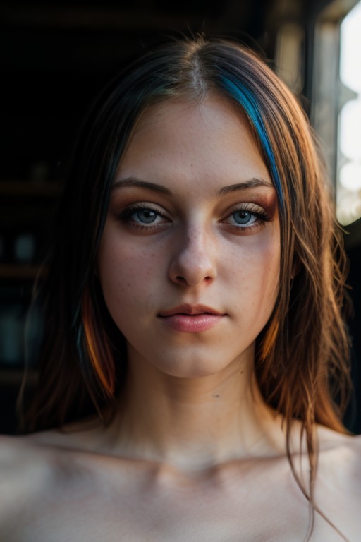 <lora:LizVicious:0.8>, full color portrait of a young woman, natural light, RAW photo, subject, 8k uhd, dslr, soft lightin...