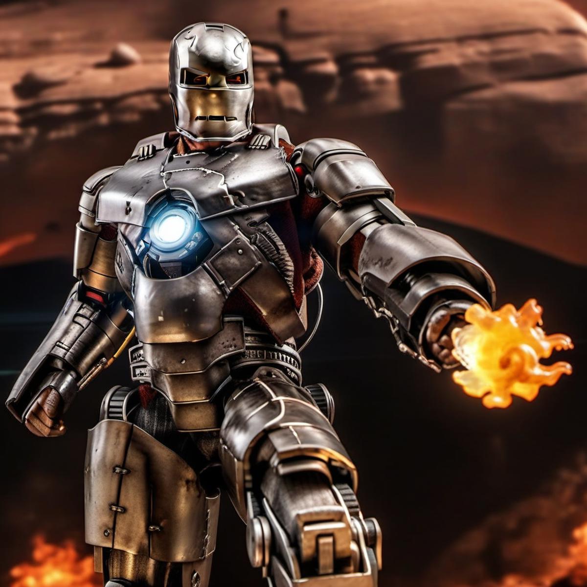 Mark I Iron Man Armor - SDXL image by PhotobAIt