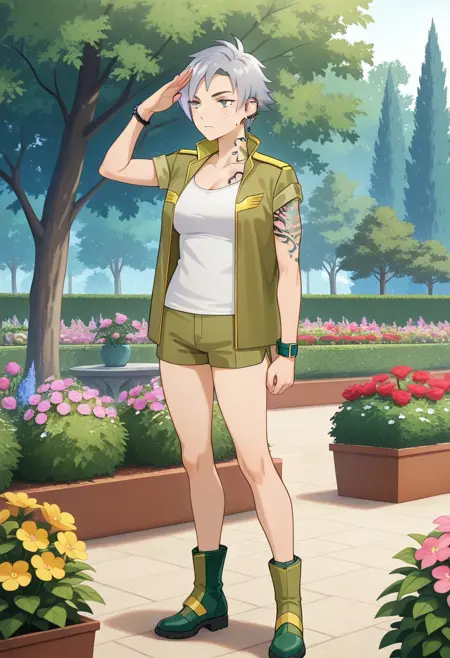 [IL] Helena Hegel (Gundam Code Fairy) / ヘレナ・ヘーゲル (機動戦士ガンダム バトルオペレーション Code Fairy)