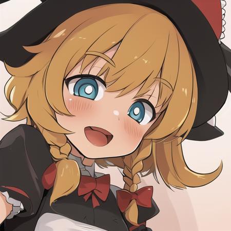 best quality,1girl, cute, mgr, kirisame marisa, middle breast,  <lora:AiMGR2:0.8>