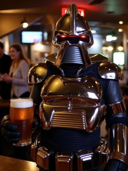 Cylon War-era Centurion - Battlestar Galactica (1978) - Flux1.D v1.0