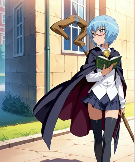 タバサ(シャルロット・エレーヌ・オルレアン)ゼロの使い魔Charlotte Helene "Tabitha" d'Orleans - The Familiar of Zero