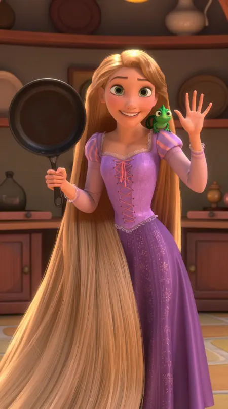 Rapunzel - Tangled (Z-Image Turbo)