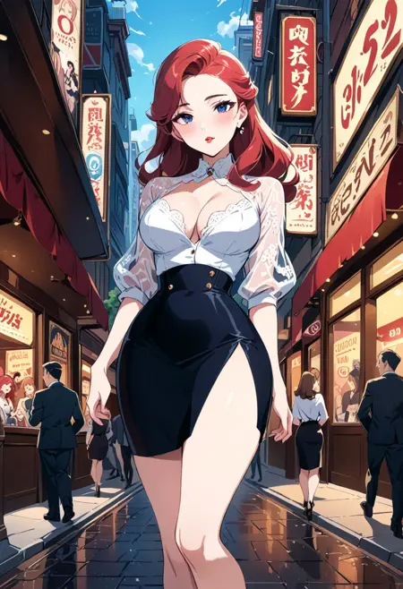 Femme Noir.SDXL