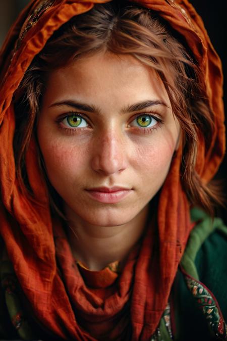 afghan girl afghan woman headscarf