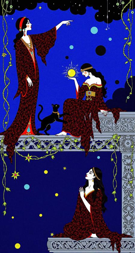 Ornate Illustrations George Barbier Deco