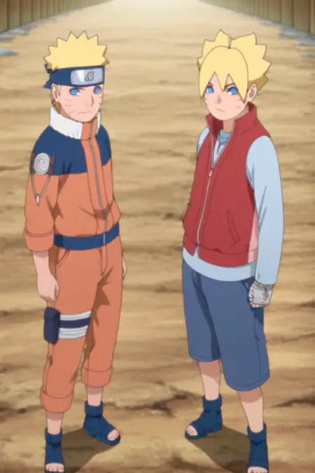 Naruto Uzumaki x Boruto Uzumaki