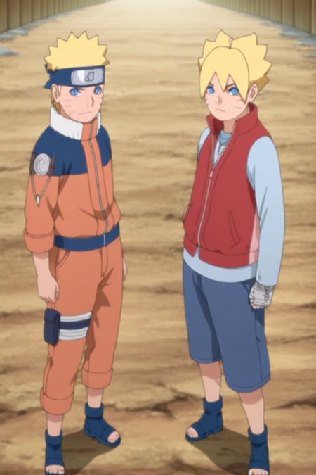 Naruto Uzumaki x Boruto Uzumaki V1